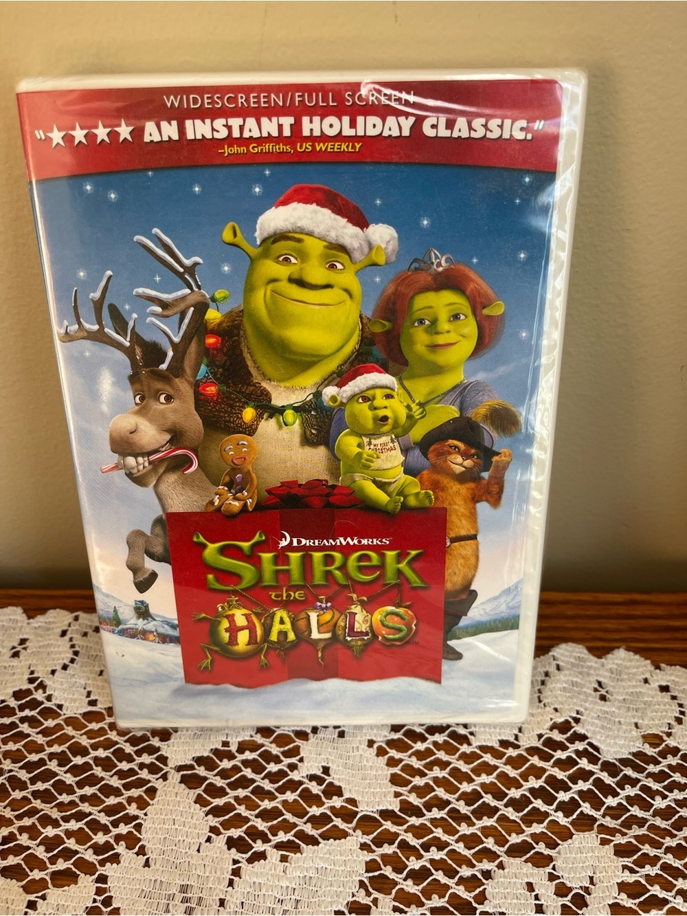Shrek the Halls DVD Holiday Christmas Movie DreamWorks Factory Sealed